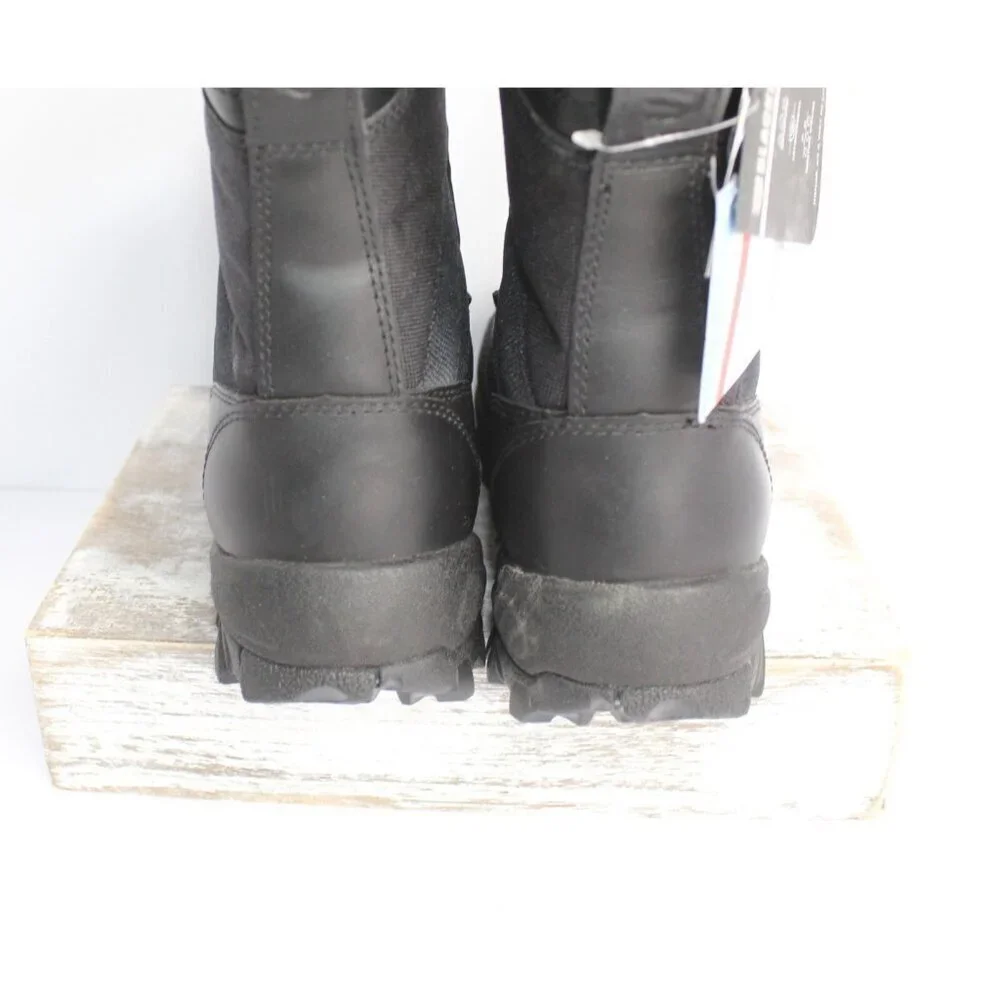 BLACKHAWK! Combat Boots‎ Men's Size 5 Black Ops Leather Waterproof Cushioned - Picture 4 of 16